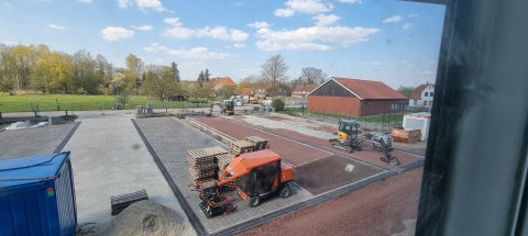 Parkplätze von Oben