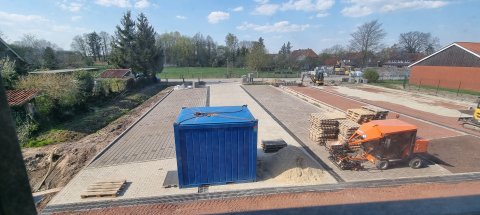 Parkplätze von oben